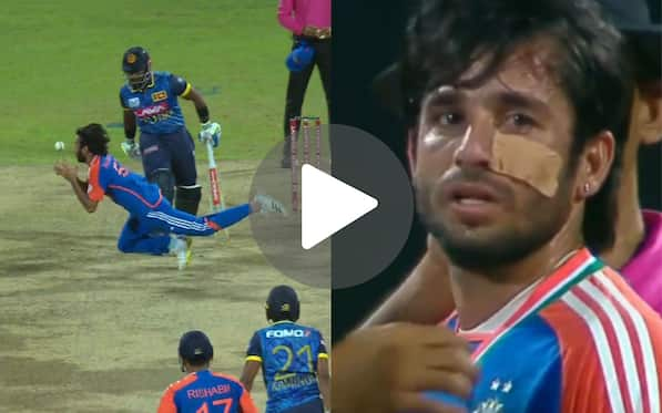 [Watch] Ravi Bishnoi Gets Cut Near His Eye After Superhuman Effort Off His Own Bowling